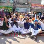 AAP protest Punjab Anti-Dalit Congress