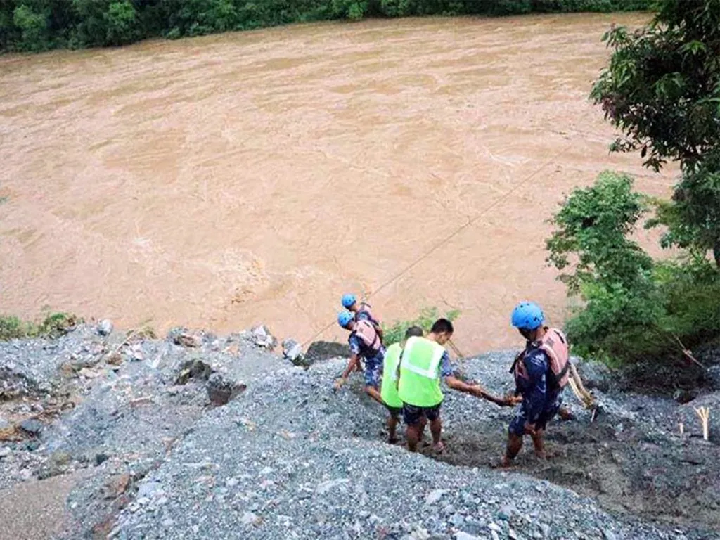 Nepal Dhading Road Accident
