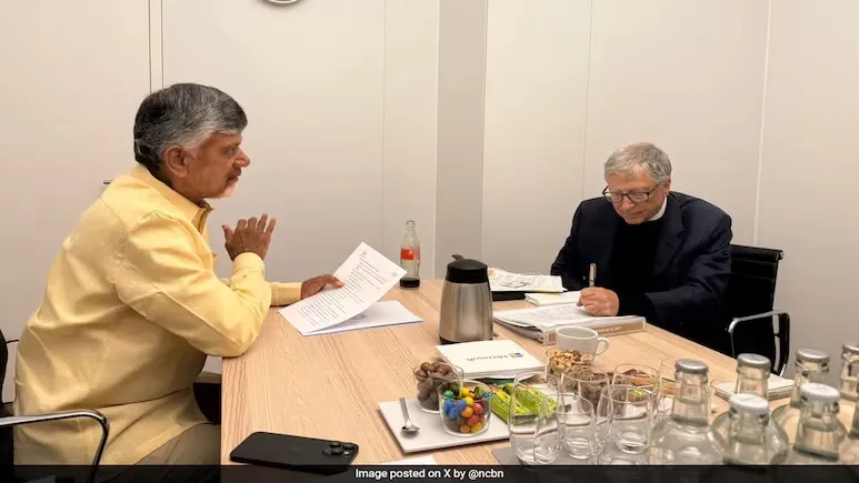 Bill Gates Visits Andhra Pradesh