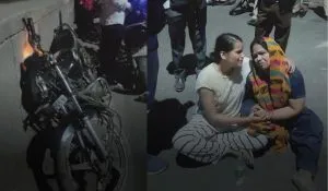 Sonia Vihar Road Accident