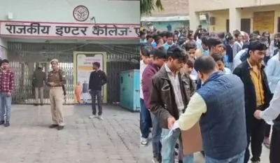 Board Examinations Begin Under Tight Security In Etah
