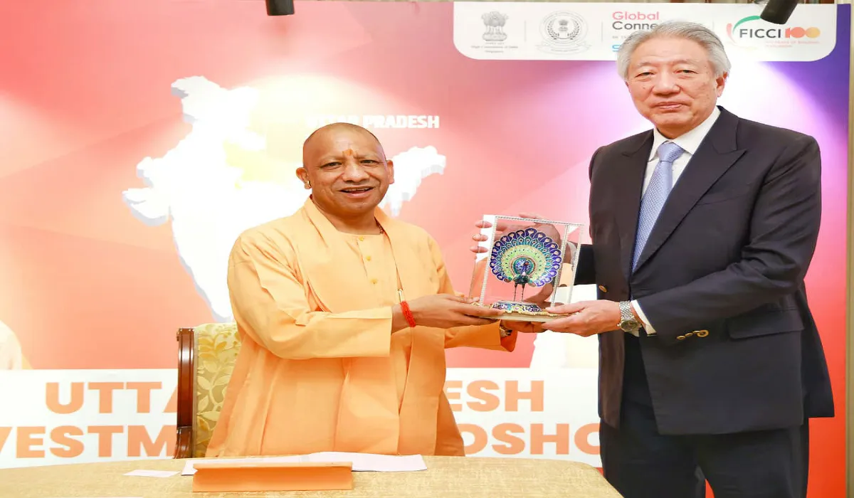 CM Yogi Singapore Visit