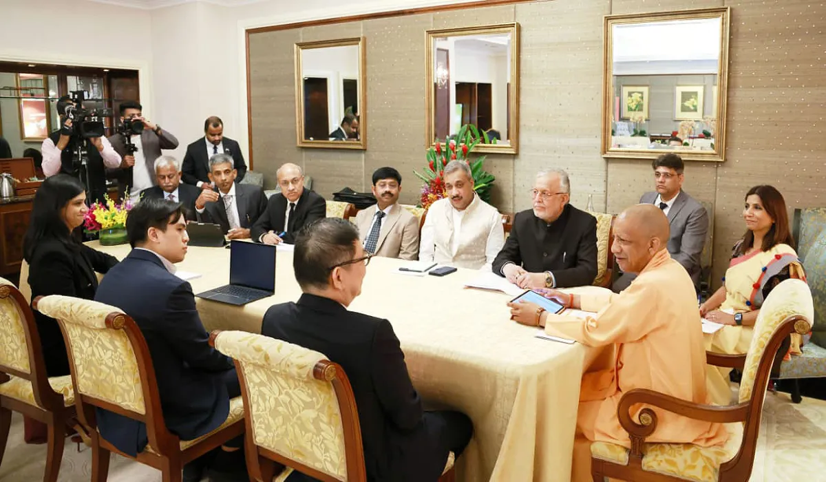 CM Yogi Singapore Visit