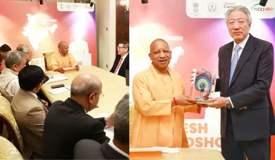 CM Yogi Singapore Visit