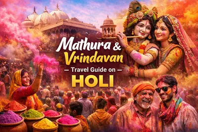 Mathura Vrindavan travel guide on holi