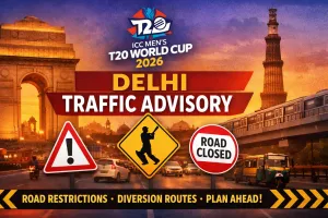 Delhi Traffic Advisory:  T20 वर्ल्ड कप के दौरान अरुण जेटली स्टेडियम के आसपास ट्रैफिक डायवर्जन, निकलने से पहले पढ़ लें एडवाइजरी