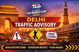 T20 World Cup 2026 Delhi Traffic Advisory (Source: AI)
