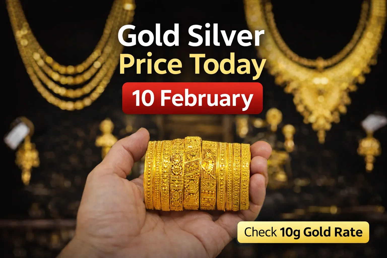 Gold Silver Rate Today 10 Feb