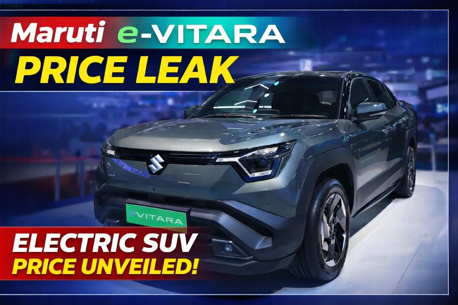 Maruti E Vitara Price Leak (image-AI )