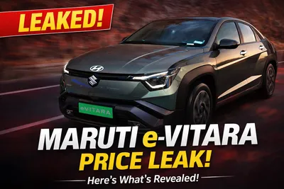 Maruti E Vitara Price Leak (image-AI )