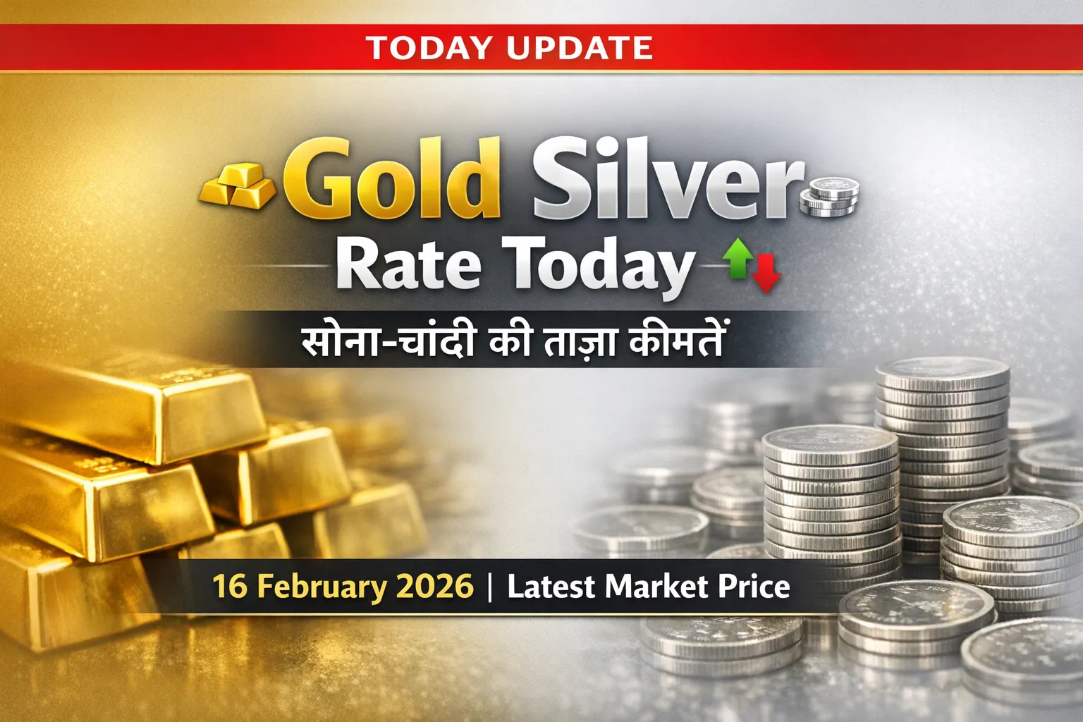 Gold Silver Rate Today 16 Feb