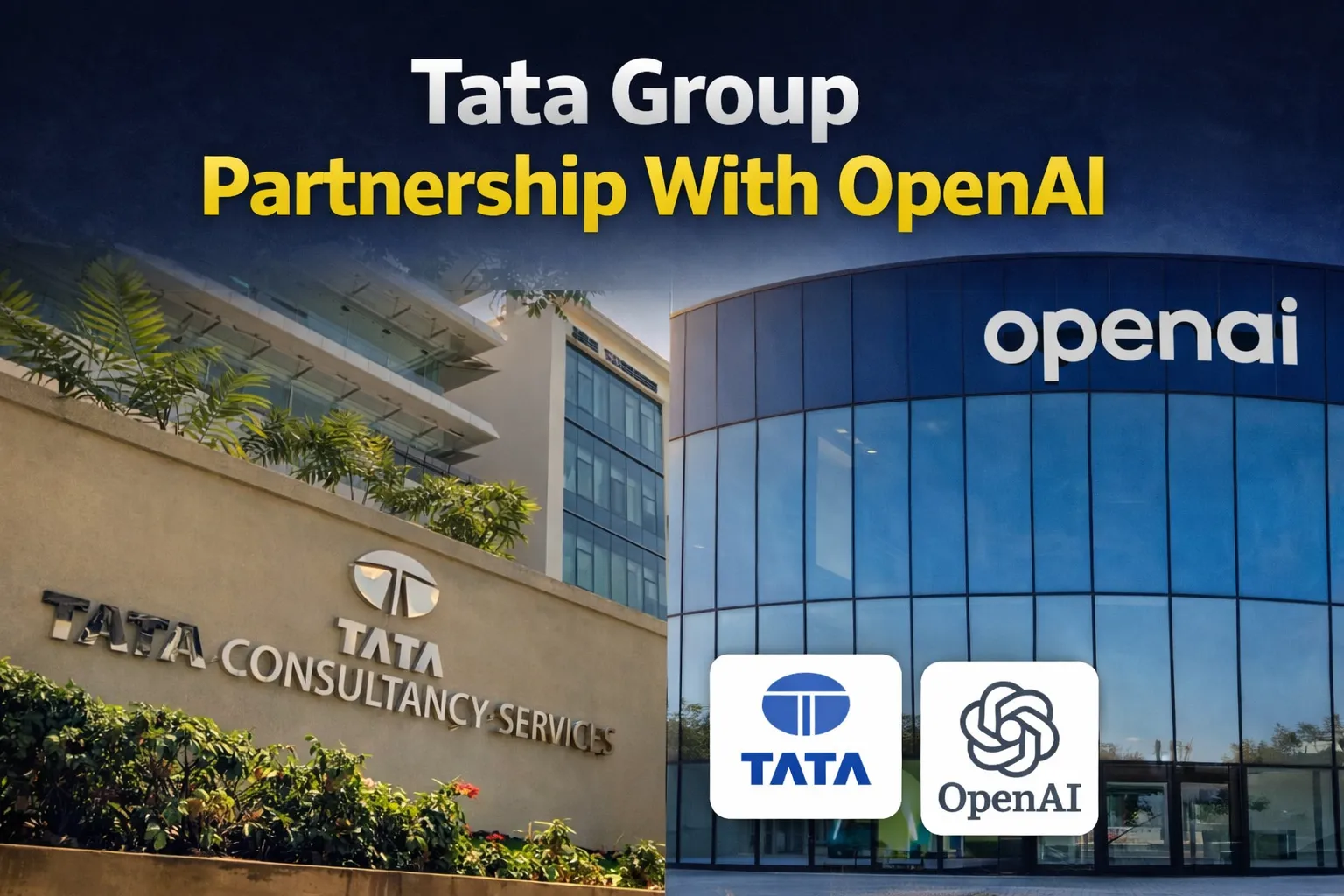 Tata Group Partnership With OpenAI ( source : AI ganrated)