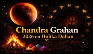 Chandra Grahan on Holika Dahan