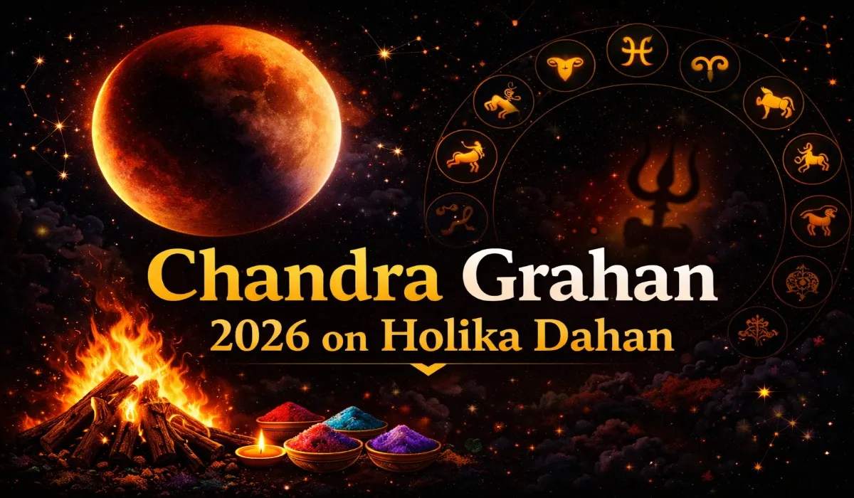 Chandra Grahan on Holika Dahan