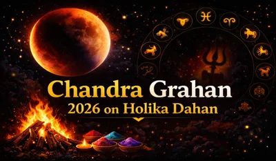 Chandra Grahan on Holika Dahan
