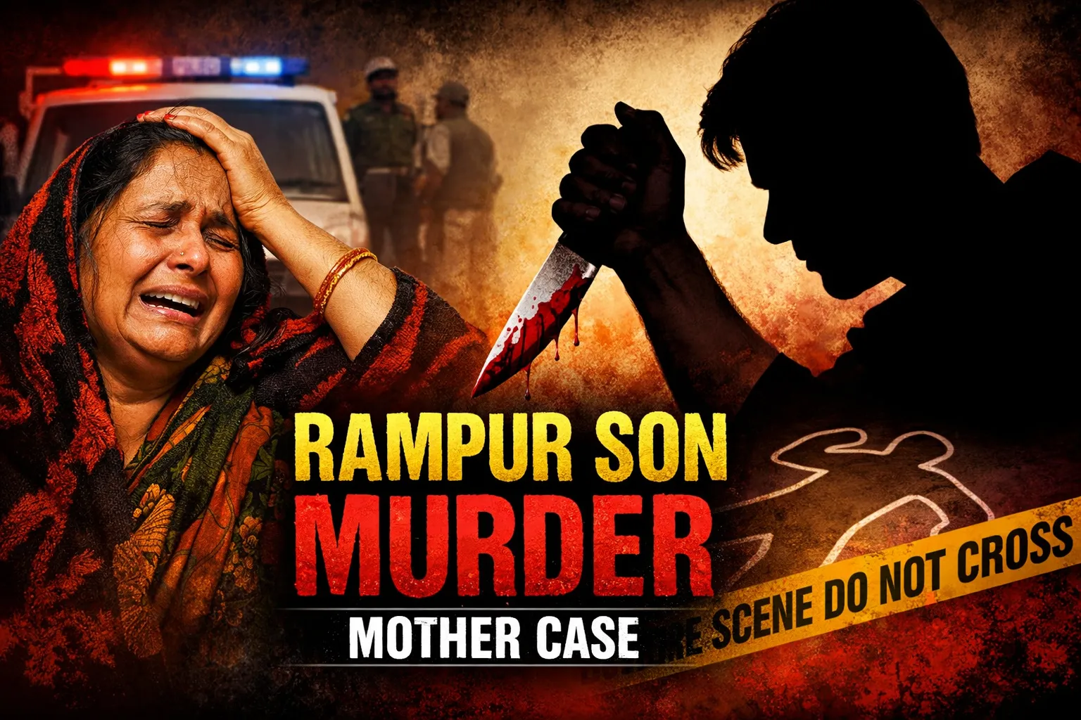 Rampur Son Murder Mother Case:(image AI)