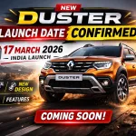 Duster Launch Date Confirmed