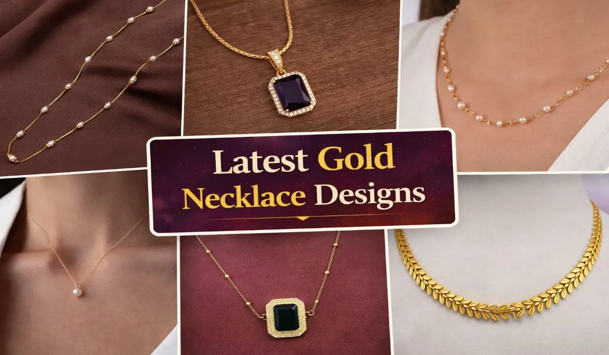 Latest Gold Necklace Designs