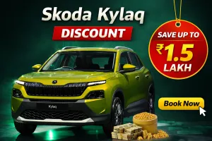 Skoda Kylaq Discount (image AI genreted )