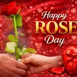 Happy Rose Day Shayari in Hindi (image AI)