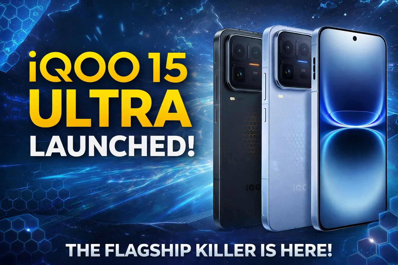 iQOO 15 Ultra Launched