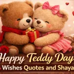 Happy Teddy Day Wishes Quotes and Shayari (Image- S-M)