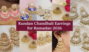 Kundan Chandbali for Ramadan