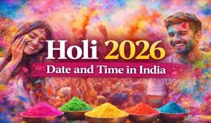 Holi 2026 Date and Time in India
