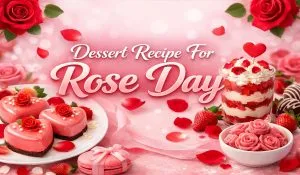 Dessert Recipe For Rose Day