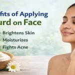 Benefits of Applying Curd on Face