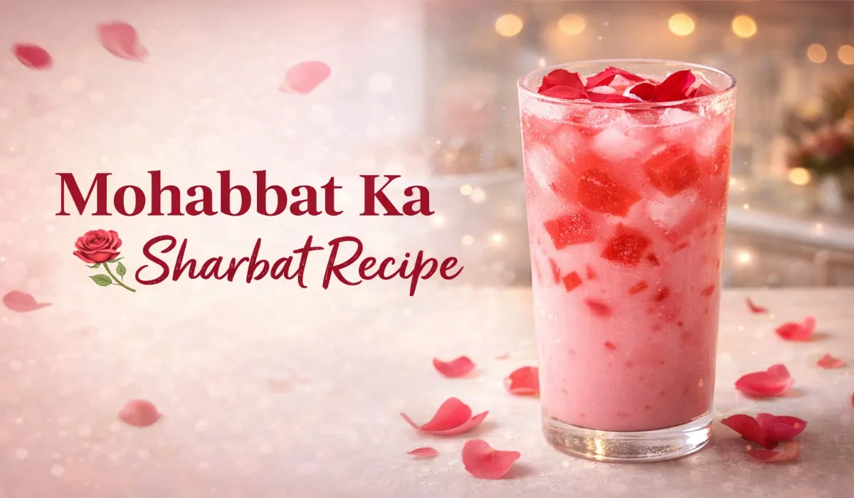 Mohabbat ka Sharbat Recipe for Ramadan