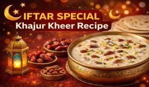 Iftar Special Khajur Kheer Recipe