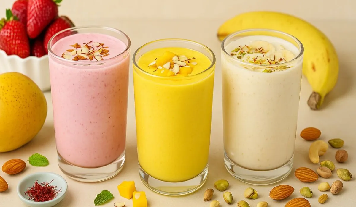 Homemade Kesar Badam Milk Recipe