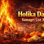 Holika Dahan Samagri List 2026