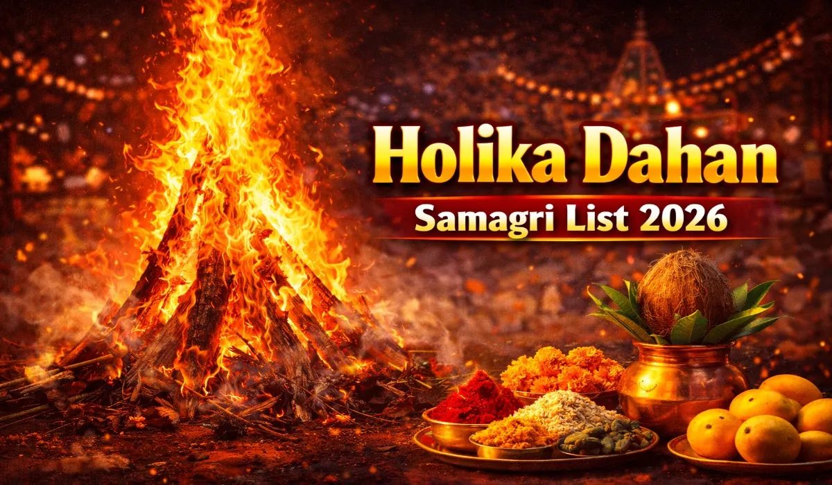 Holika Dahan Samagri List 2026