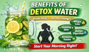 शरीर की अंदरूनी सफाई के लिए वरदान है Detox Water, जानें 7 Benefits और इसे बनाने के 3 आसान तरीके
