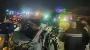 Rajasthan Car Trailer Collision