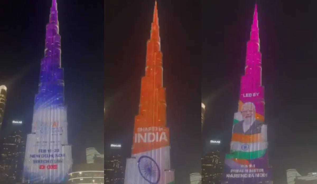 Dubai Burj Khalifa Light Show