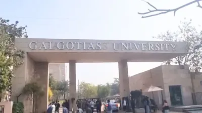 Galgotias B Tech Student Suicide
