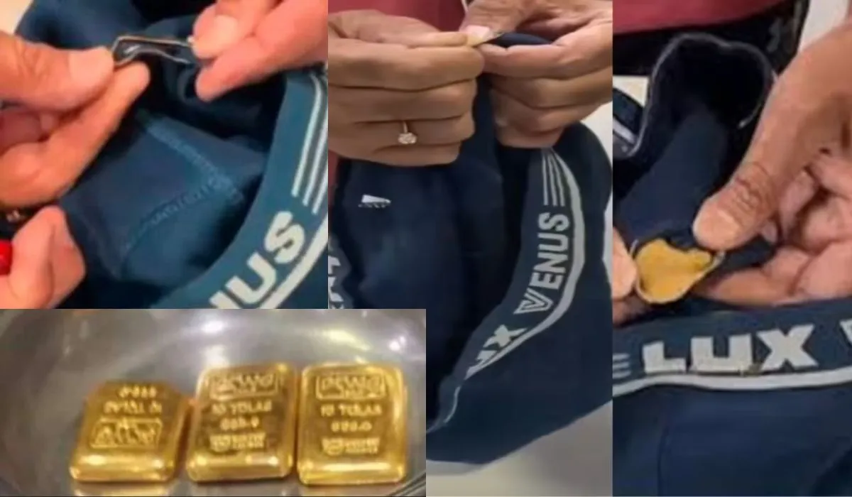 Gold in Underwear