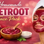 Homemade Beetroot Face Pack