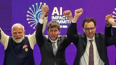 Sam Altman Dario Amodei Handshake