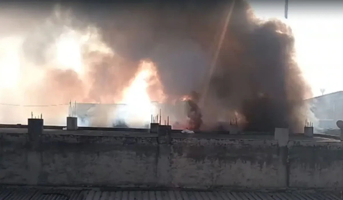 Khushkhera Chemical Factory Fire News
