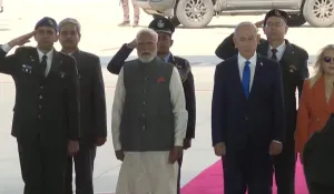 Narendra Modi Israel Welcome
