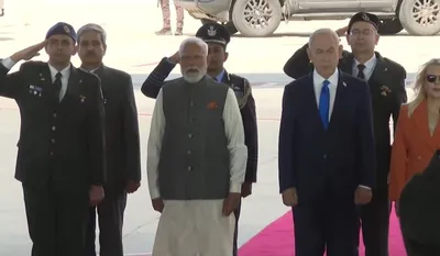 Narendra Modi Israel Welcome