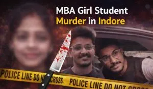 MBA Girl Student Murder in Indore (Image- AI )