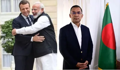 PM Modi Macron Meeting