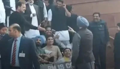 Rahul Gandhi Ravneet Bittu clash