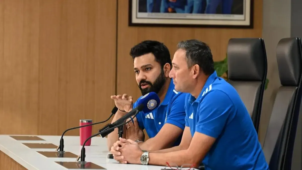 Rohit Sharma Trolls Ajit Agarkar