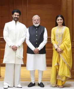 Rashmika Vijay Meets PM Modi